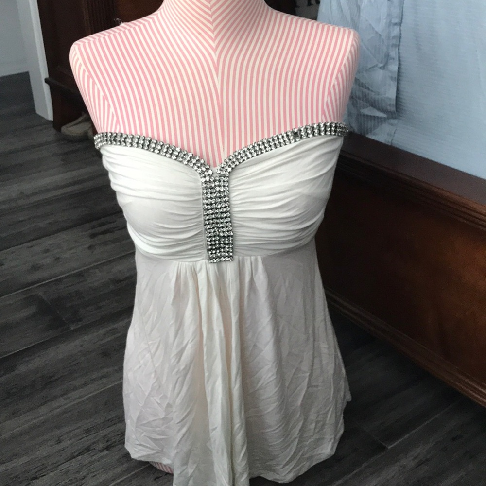 Jeweled Tube Top